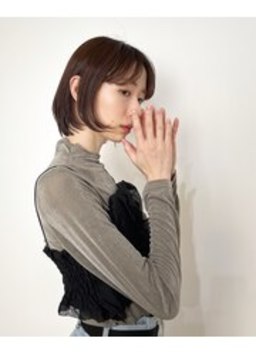 顔周りレイヤー／大人ボブ